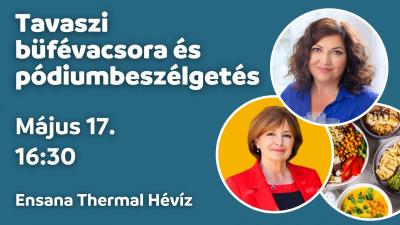 Tavaszi büfévacsora és pódiumbeszélgetés