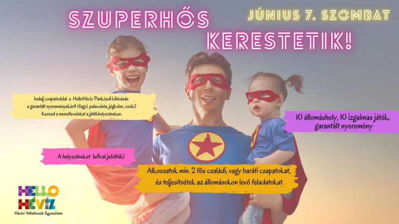 Szuperhős kerestetik!