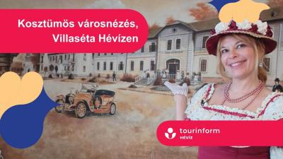 Hévízi Túrák / Kosztümös villa séta 