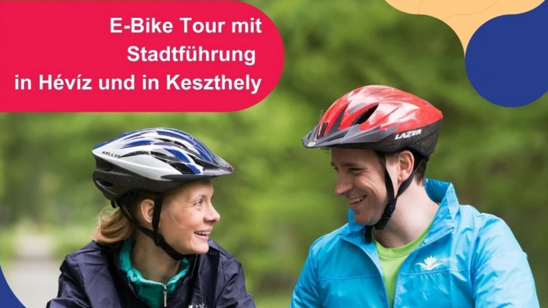 Hévízer Touren / E-Bike Tour mit Stadtführung in Hévíz und in Keszthely