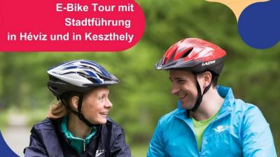 Hévízer Touren / E-Bike Tour mit Stadtführung in Hévíz und in Keszthely