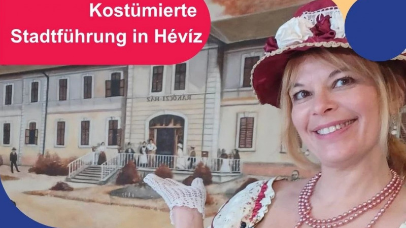 Hévízer Touren / Kostümierte Stadtführung, Villenspaziergang