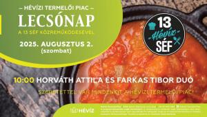 Lecsónap a Hévízi Termelői Piacon