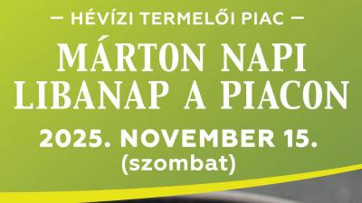 Márton Napi Libanap a Piacon