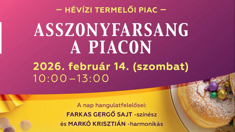 Asszonyfarsang a piacon