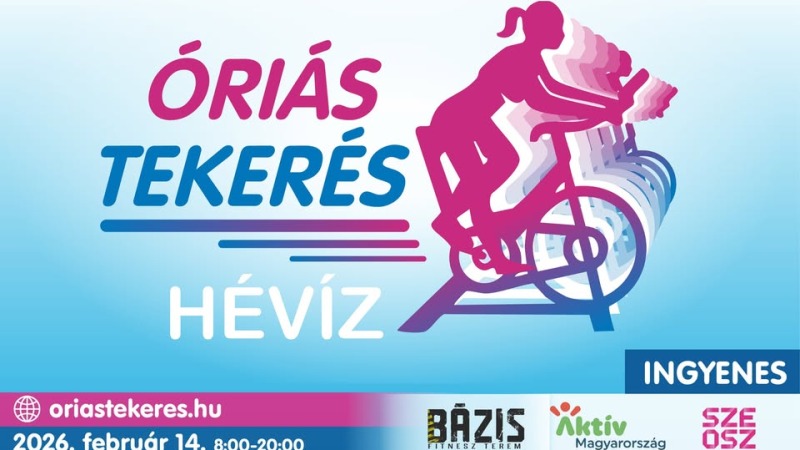 Óriás Tekerés 2026 - Hévíz