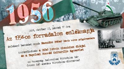 Városi Megemlékezés Hévízen - Az 1956-os forradalom emléknapja alkalmából