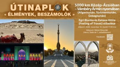 ÚTINAPLÓK- ÉLMÉNYEK, BESZÁMOLÓK