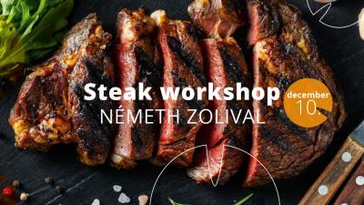 FitKitchen főzőiskola - Steak workshop Németh Zoltán séffel