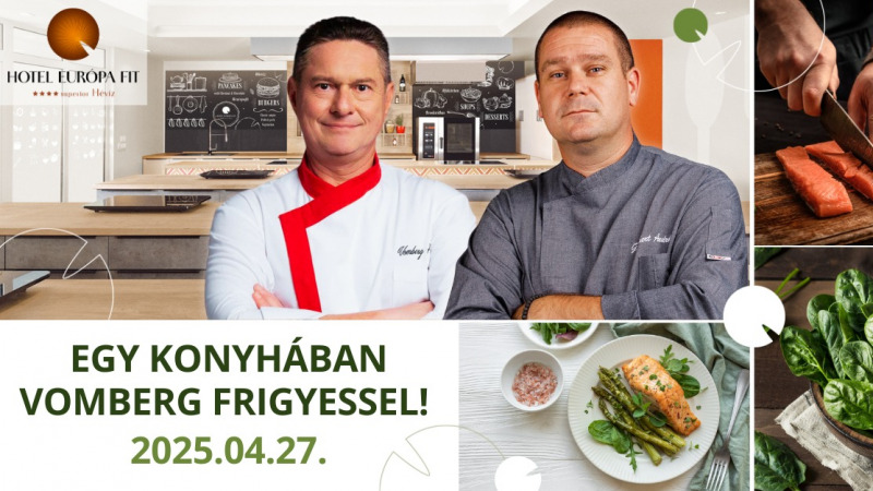 Egy konyhában Vomberg Frigyessel!  - MEGTELT!