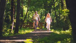 Cycle by Lake Balaton every day