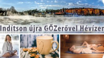 Indítson újra GŐZerővel Hévízen!