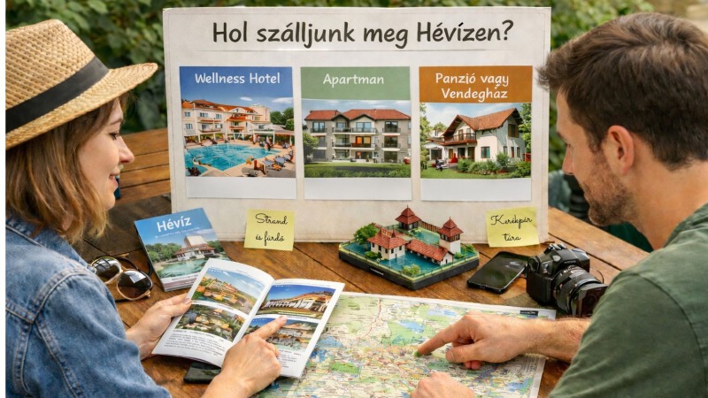 Hotels and Private Accommodations in Hévíz