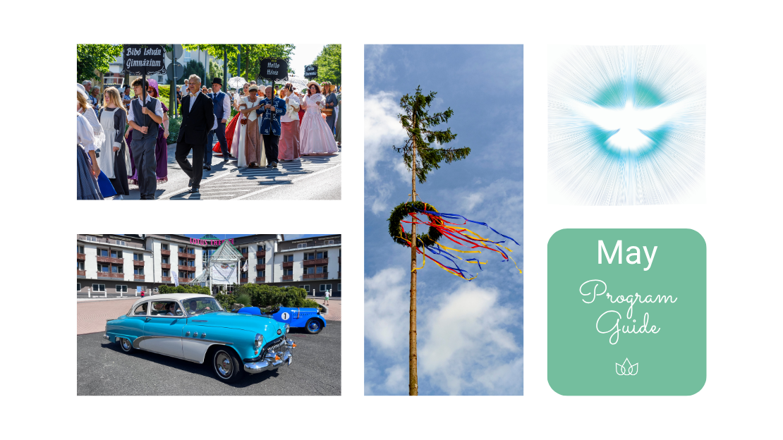 MAY PROGRAM GUIDE IN HÉVÍZ AND THE WEST BALATON REGION