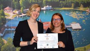 Gyémánt díjat kapott Hévíz a német PR tevékenységéért