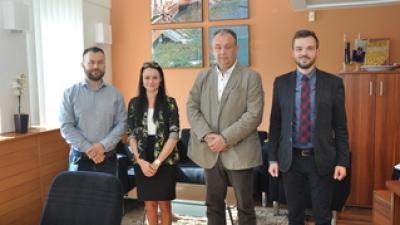 Pöstyéni delegáció Hévízen