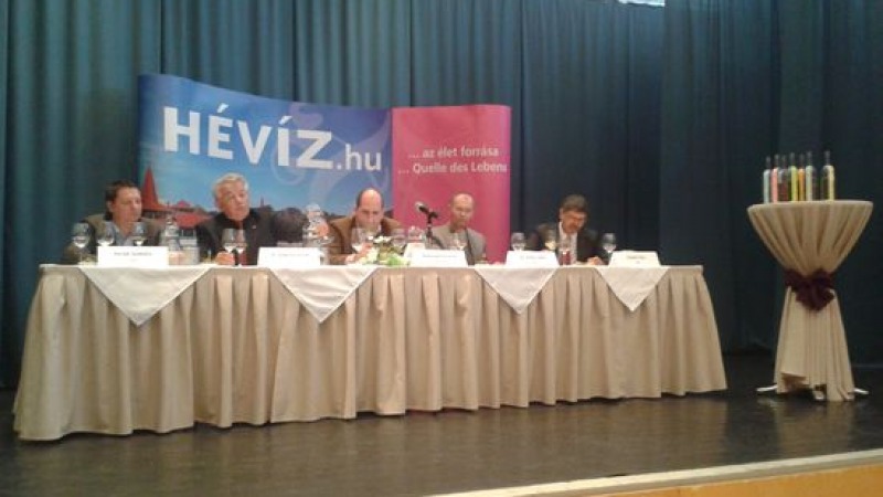 Welschriesling of Rezi of the vintage 2013 has become the Wine of Town Hévíz