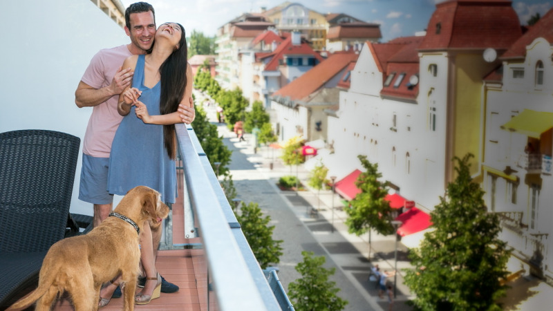 Wau! Auch Hunde sind in Bad Hévíz willkommen