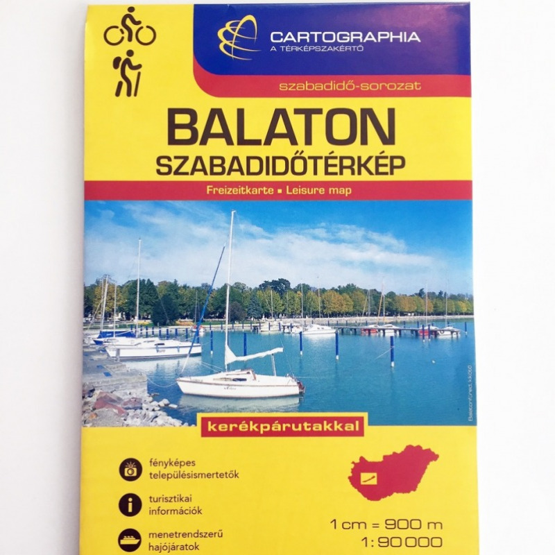 Balaton szabadidős térkép