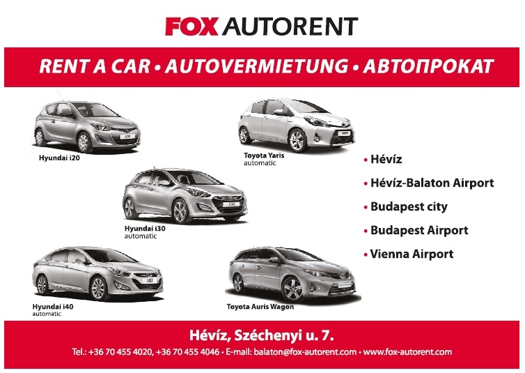 Fox autorent hévíz